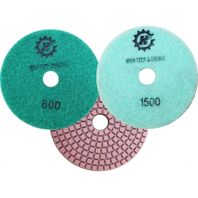 4inch high quality concrete rein polishing pads for  concrete and stone