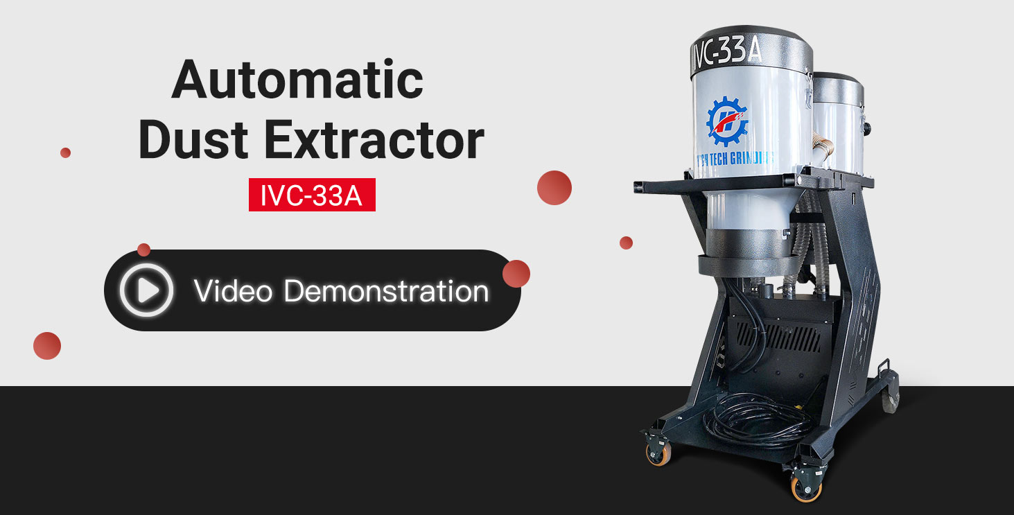 IVC-33A Automatic Concrete Floor Industrial Vacuum Cleaner