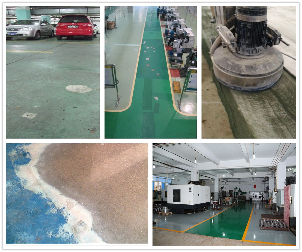 Remove Epoxy Floor Paint Coatings with high efficiency floor grinders