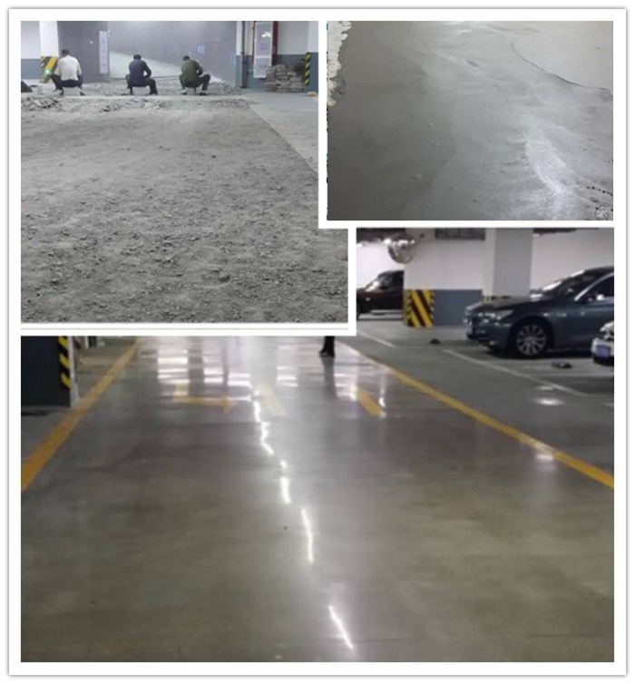 Polymer mortar method:to repair damaged garage or undergroud parking lot