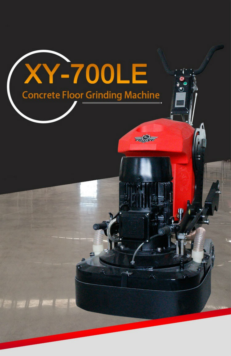 Efficient floor grinding machine system