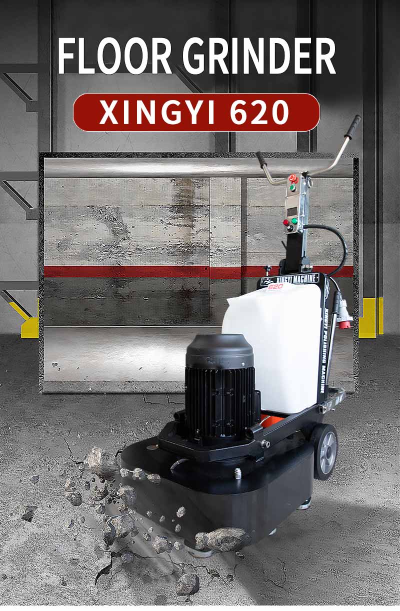 Hand-push floor grinder equipment