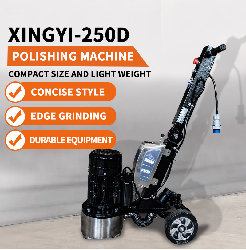 Single disc floor polishing machine