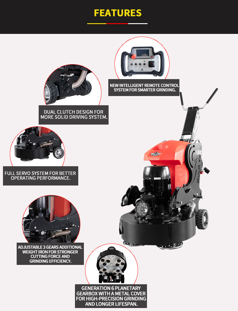 850LE Pioneer high-efficiency floor surface polisher