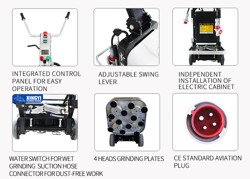 220V and 380V floor surface treatment equipment