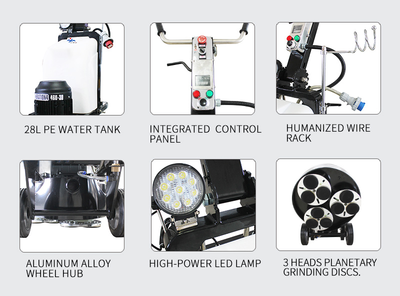 220v and 380v Floor grind and polish equipment