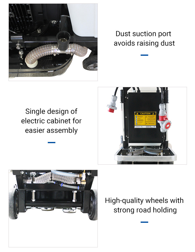 Versatile concrete floor grinding machine