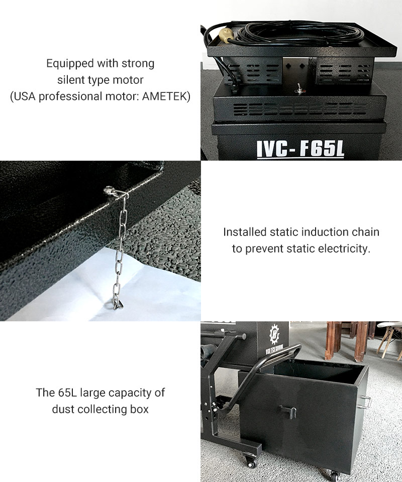 China best industrial floor dust extractor 