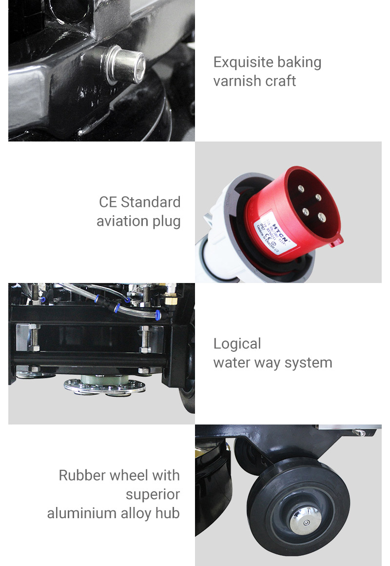 750-3V Productive concrete polisher hire