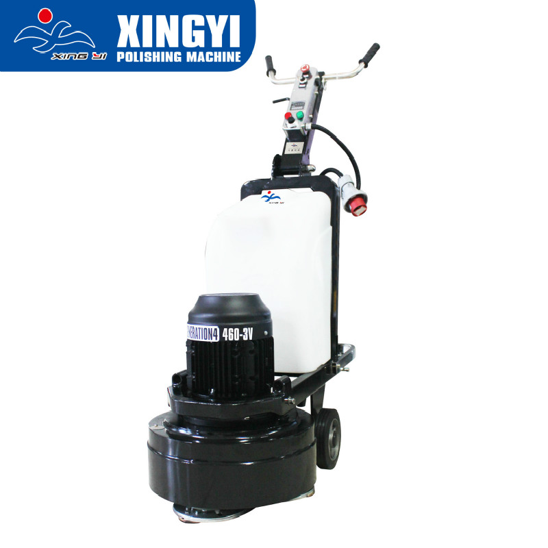 Planetary floor polishing and grinding machine 