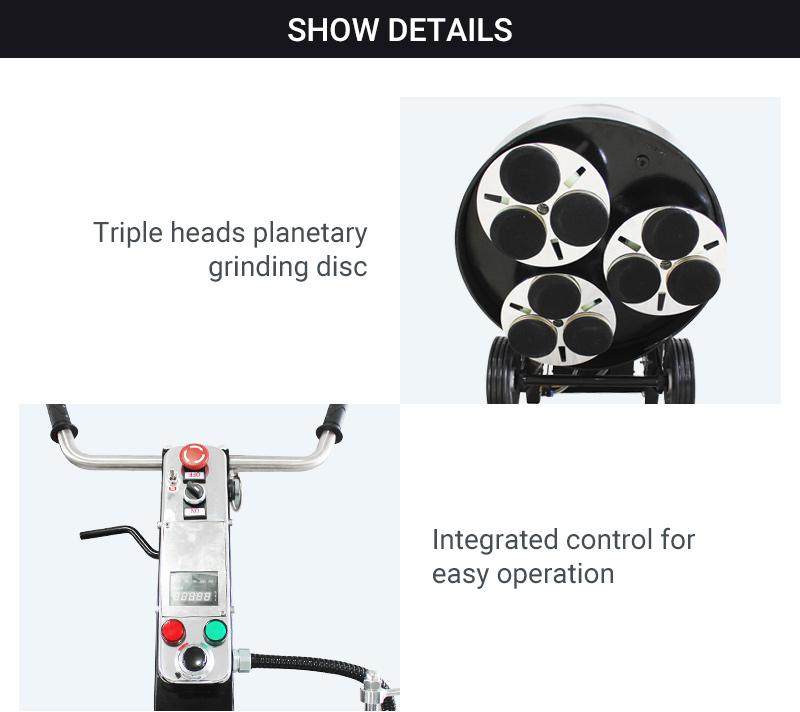 Versatile diamond floor grinding machine