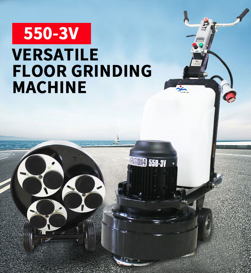 Versatile concrete floor surface grinder