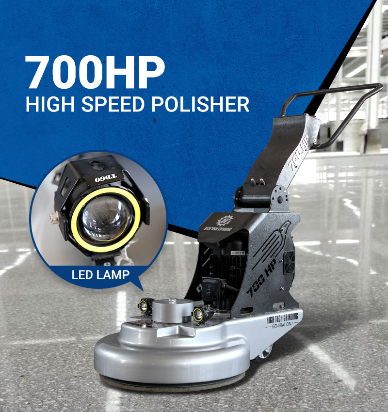 The floor grinding and polishing machine