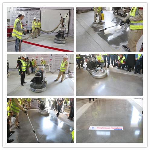 concrete grinder epoxy floor