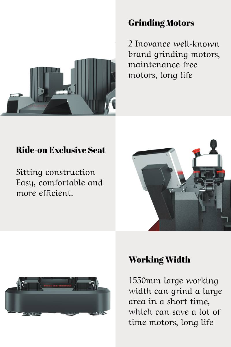 Big Area Epoxy Coating Removing Polishing Grinding