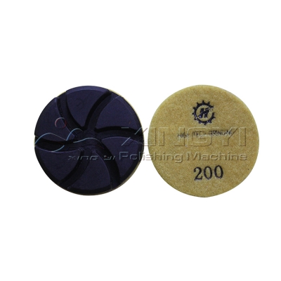 velcro resin floor grinding polishing resin pads