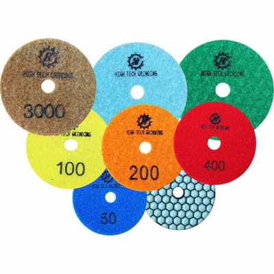 3mm dry polishing pads for granite 3 step