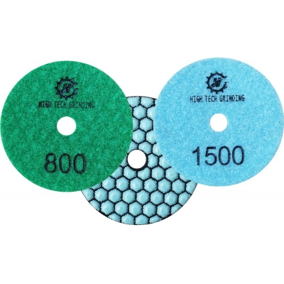 3mm dry polishing pads for granite 3 step