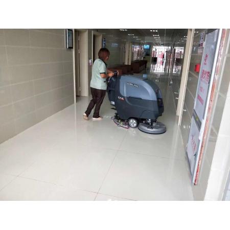 walk behind floor sweeper scrubber