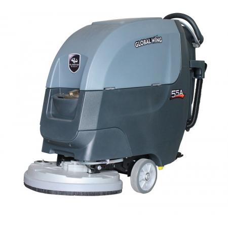 walk behind floor sweeper scrubber