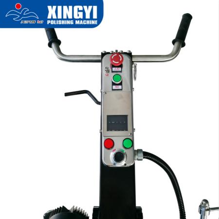 Squared floor polishing machine with 12 Grinding heads