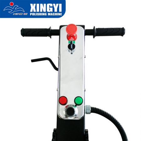 Square floor grinding and polishing machine