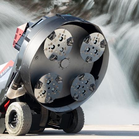 Remote Control Concrete Grinder