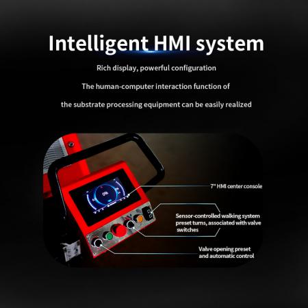 floor shotblast machine with vacuum