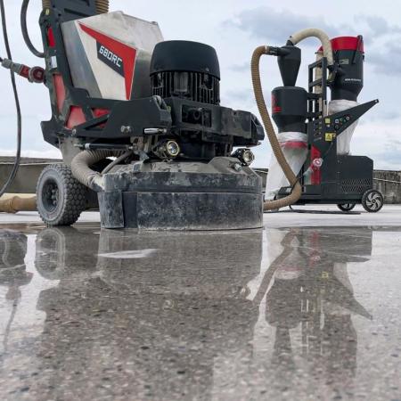 Remote Control Concrete Grinder