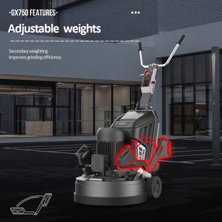 Heavy-Duty Concrete Grinding Machine