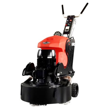 User-friendly floor grinding and polishing machine