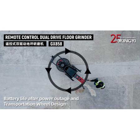 Heavy-Duty Concrete Grinding Machine
