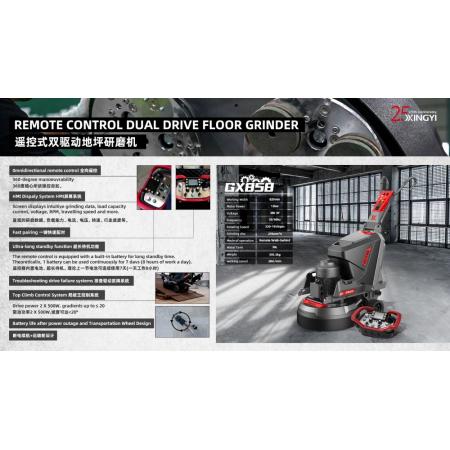 Heavy-Duty Concrete Grinding Machine