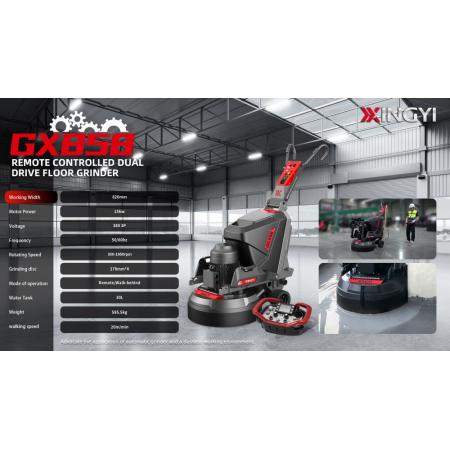 Heavy-Duty Concrete Grinding Machine