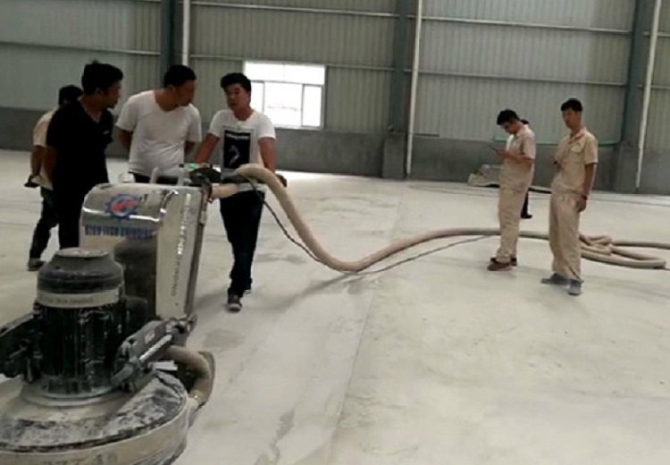 Why do some floors need to splash some water when curing?