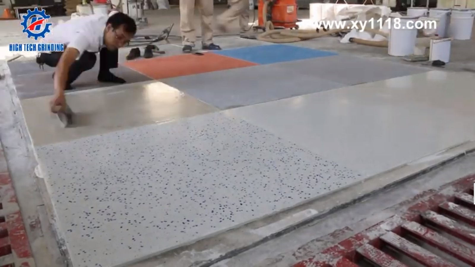 the process of xingyi tank stone system