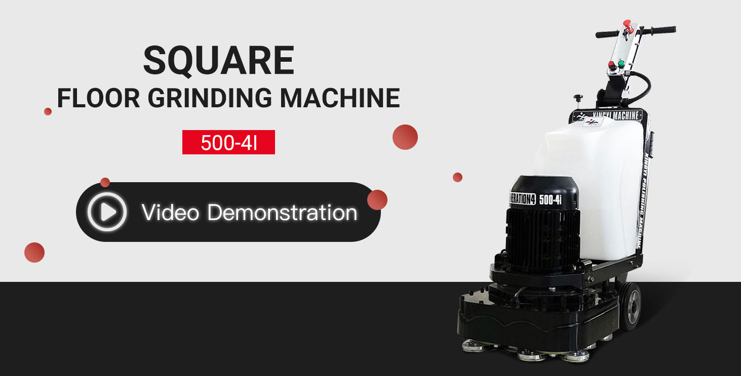 500-4i Square Plate Floor Grinding Polishing Machine