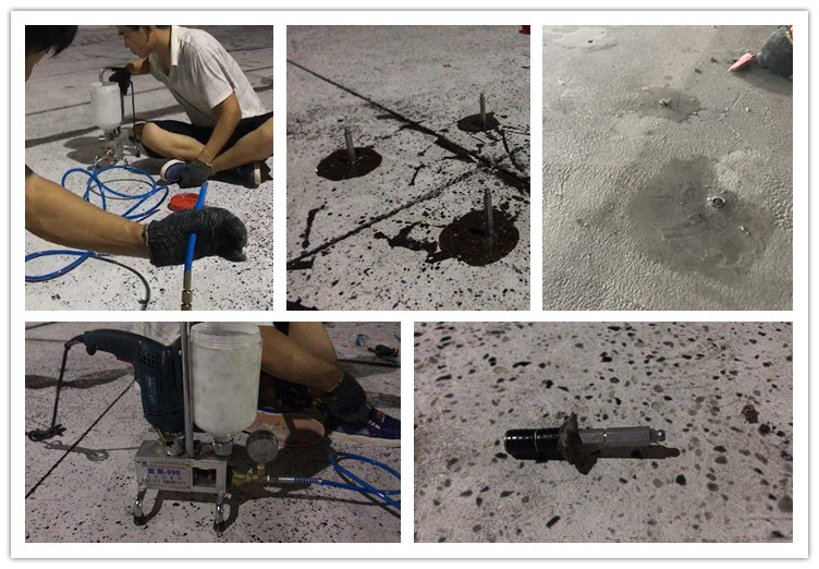 How to Repair Empty Drum in Concrete by Grouting Machine