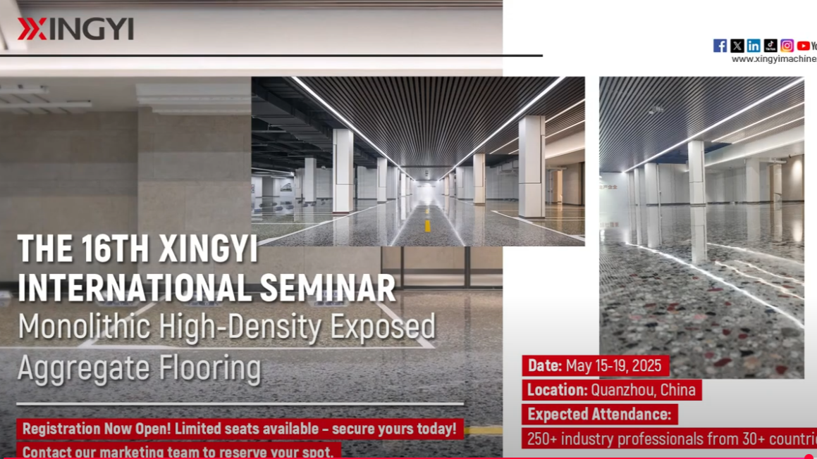 Join Us at the 16th XINGYI Concrete Seminar!