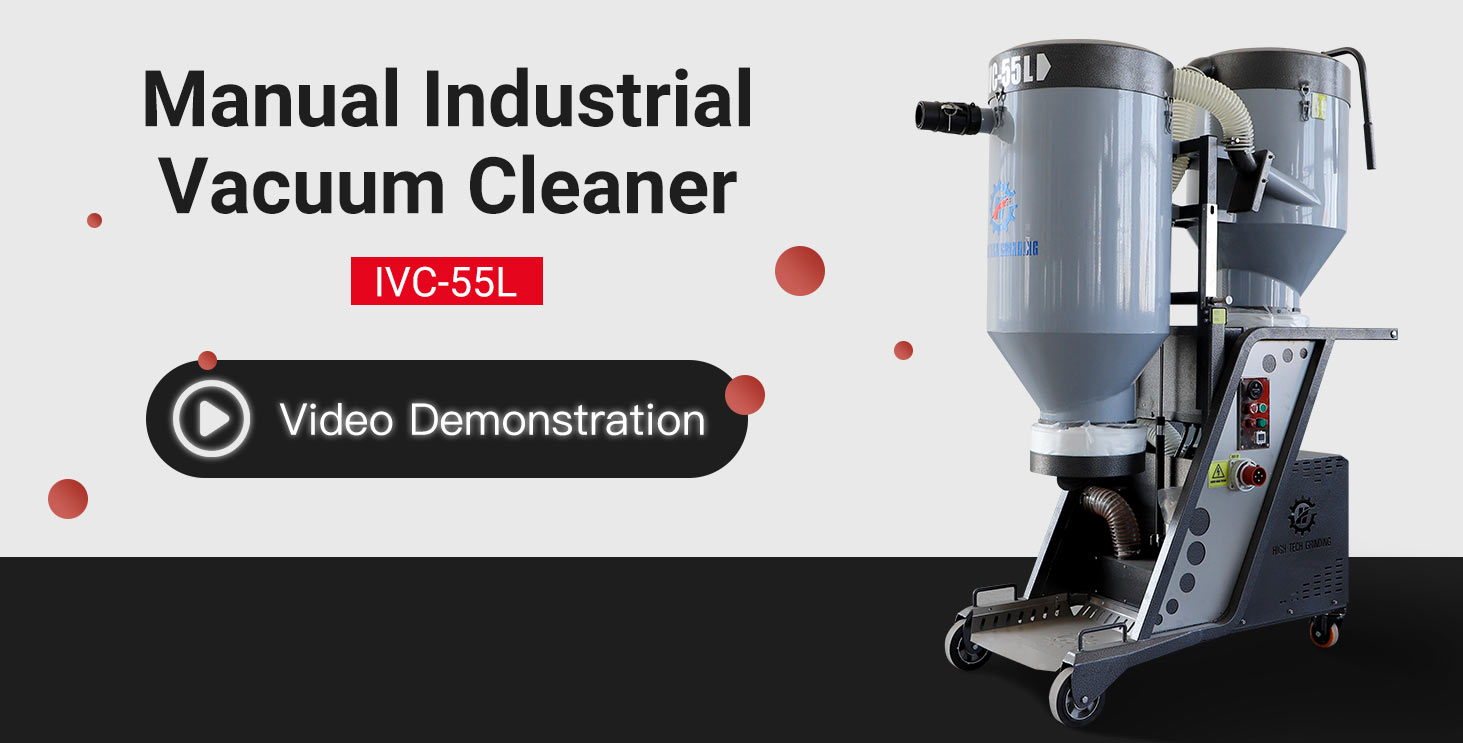 IVC-55L Professional And Powerful Industrial Vacuum Cleaner For Concrete Floor