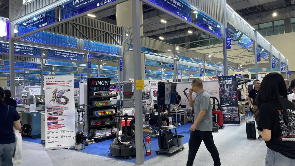Xingyi Concrete Grinder is in the 137th Canton Fair