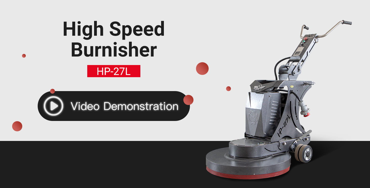 HP-27L High Speed Concrete Floor Polisher And Buffer Machine