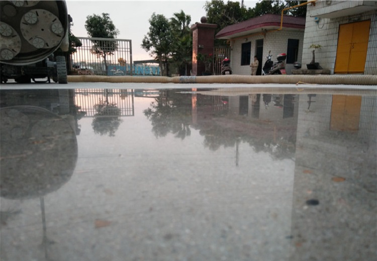Floating problem caused by curing agent
