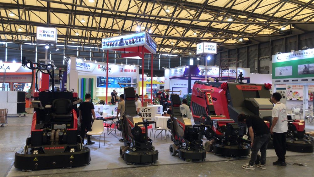 XINGYIMachine's Concrete Grinding Machines Shine On Day 1 Of 2023 World Of Concrete Asia Shanghai Exhibition
